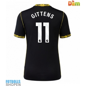 Billiga Chelsea Jamie Gittens #11 Bortatröja Dam 2026-27 Kortärmad